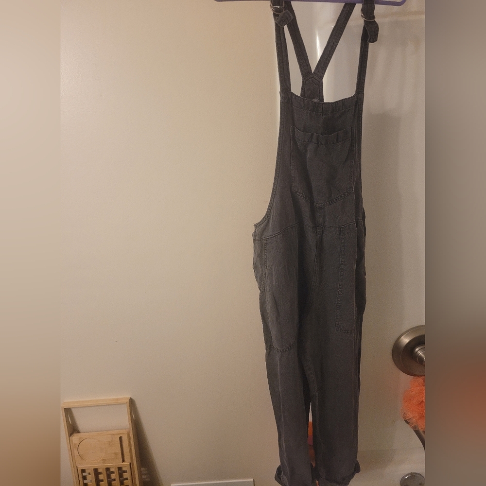 Aerie Stylish Gray Women's Linen Jumpsuit